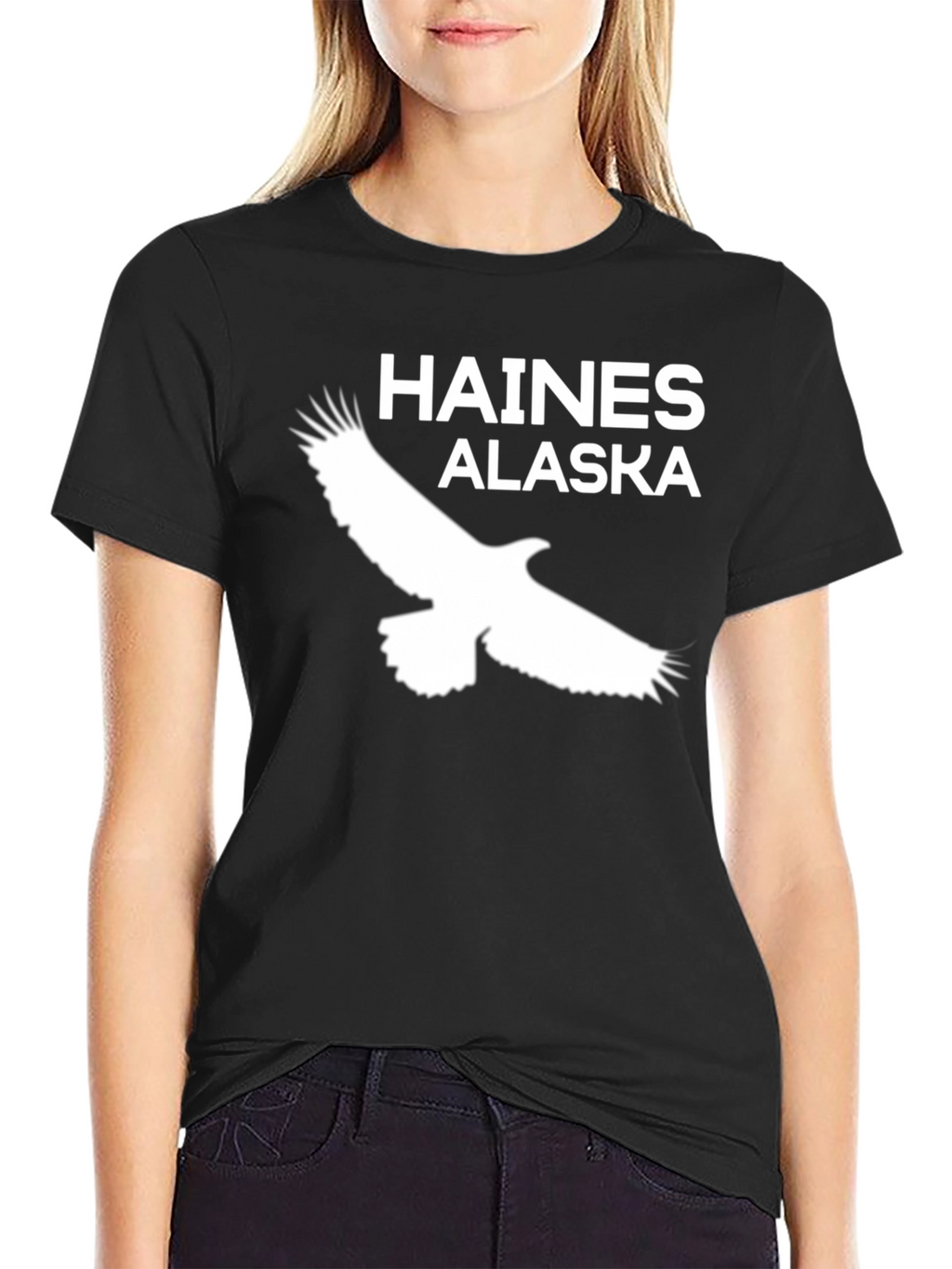 Haines Alaska Eagle Graphic T-Shirt