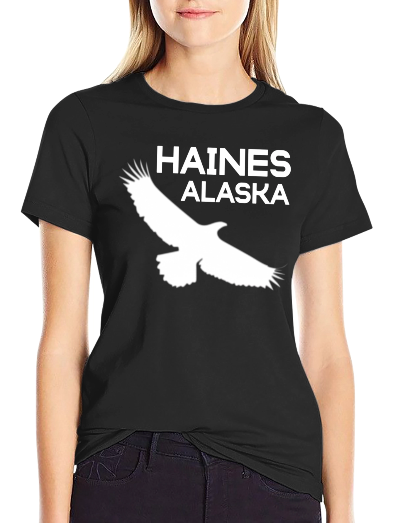 Haines Alaska Eagle Graphic T-Shirt