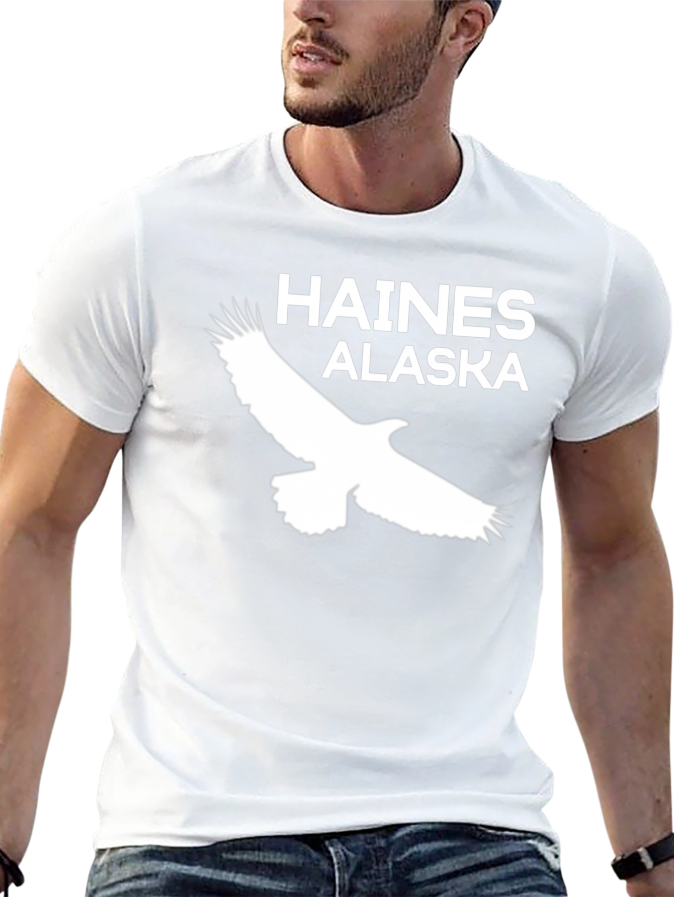 Haines Alaska Eagle Graphic T-Shirt