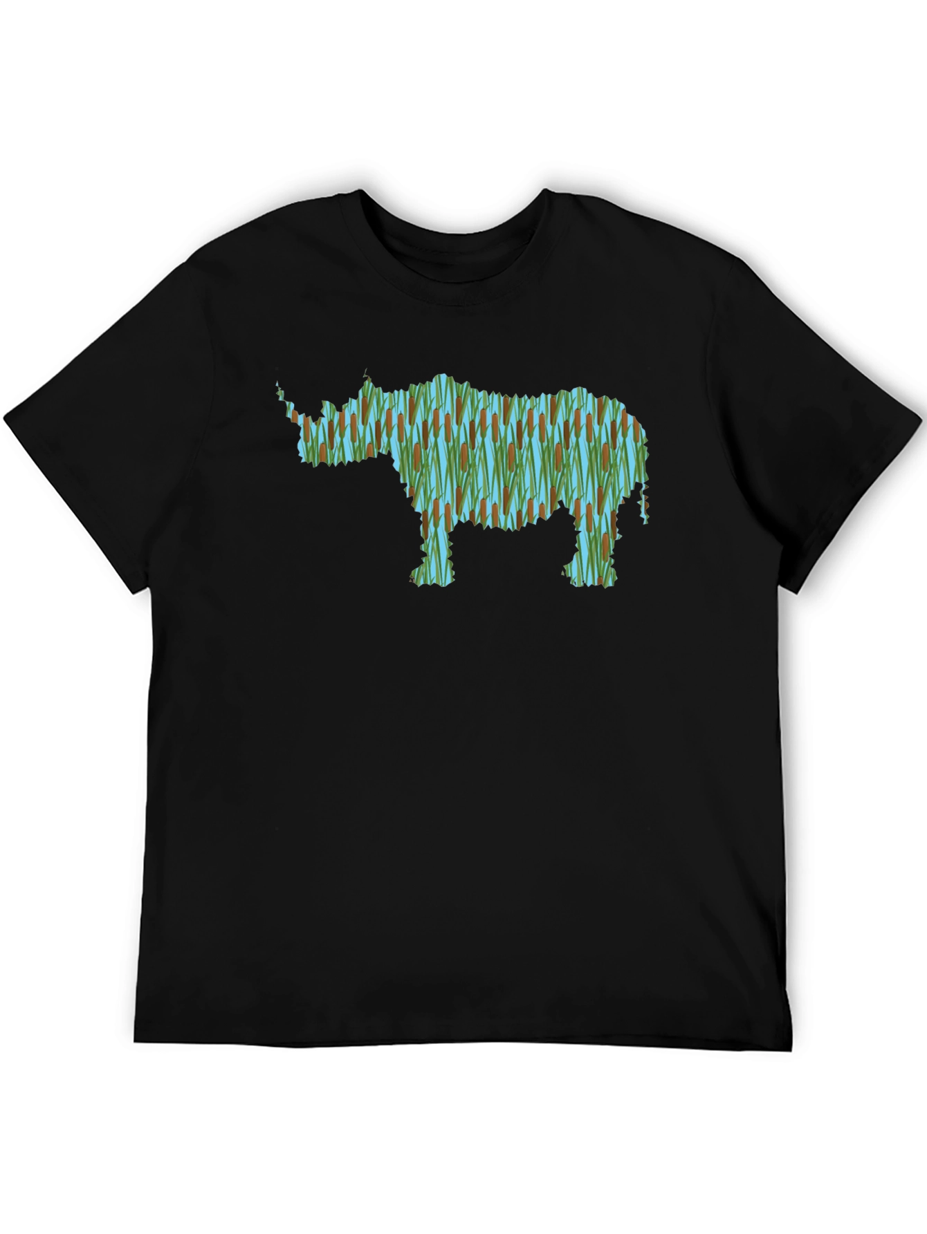 Rhinoceros Reed T-Shirt - Nature Inspired Design