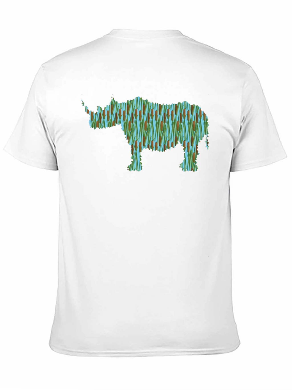 Rhinoceros Reed T-Shirt - Nature Inspired Design
