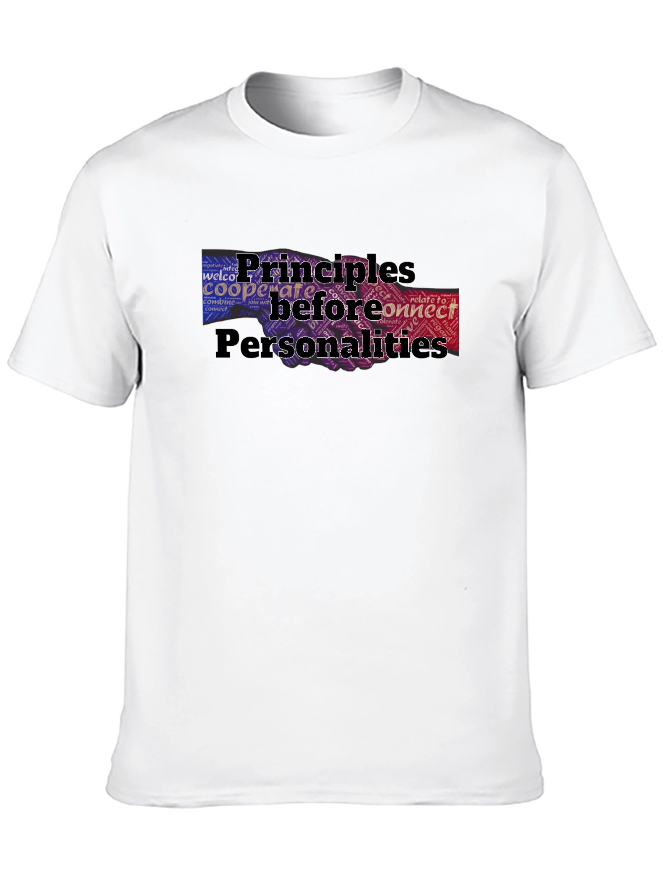 Principles Before Personalities Graphic T-Shirt