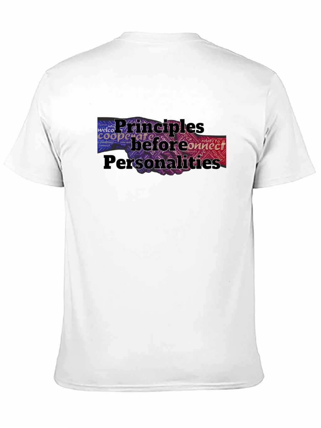 Principles Before Personalities Graphic T-Shirt
