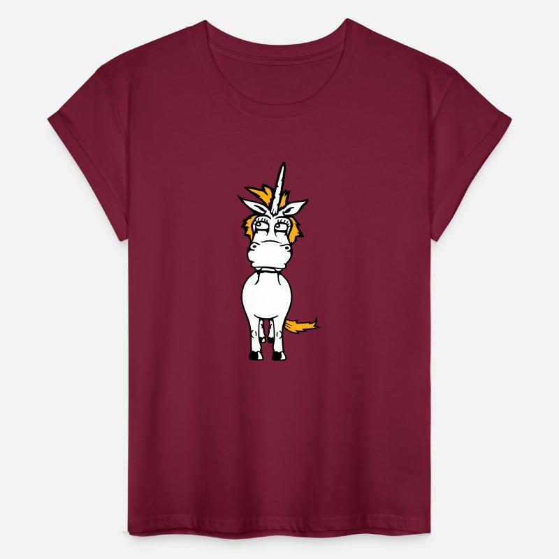 Unicorn Silly Funny Hilarious Face Witty Cartoon
