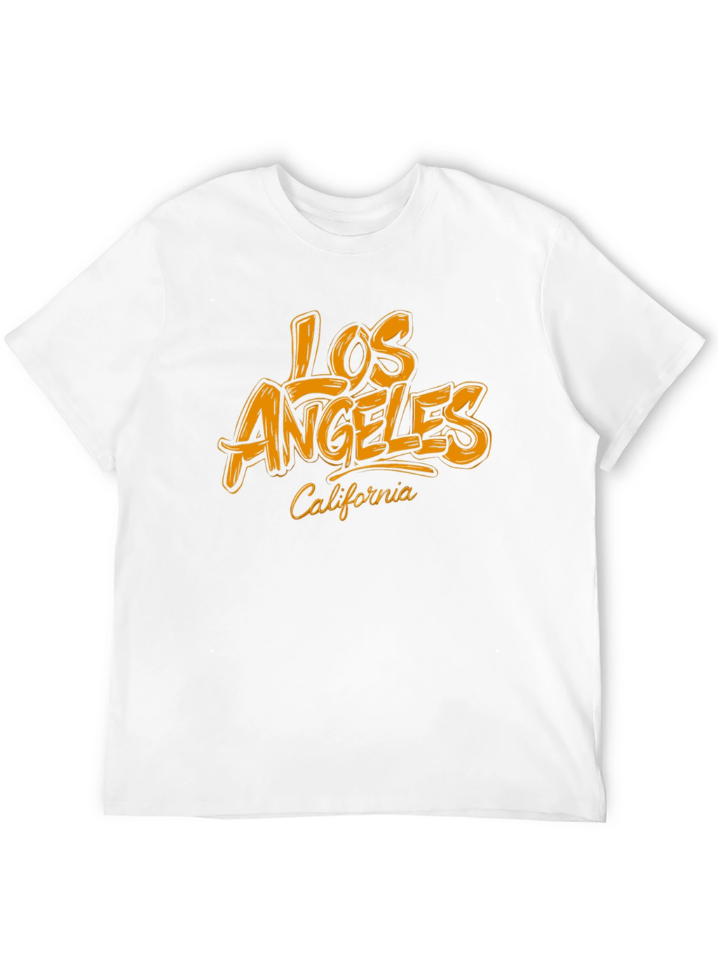 Los Angeles California Black Graphic Tee