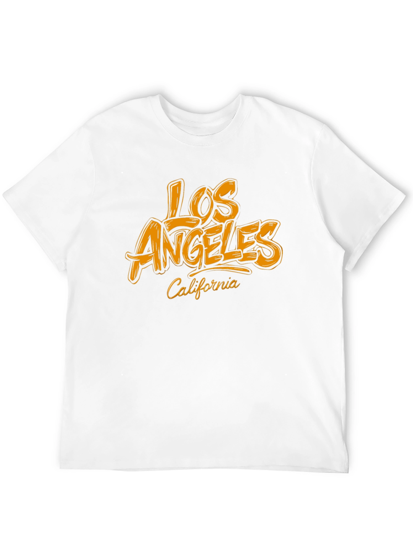 Los Angeles California Black Graphic Tee