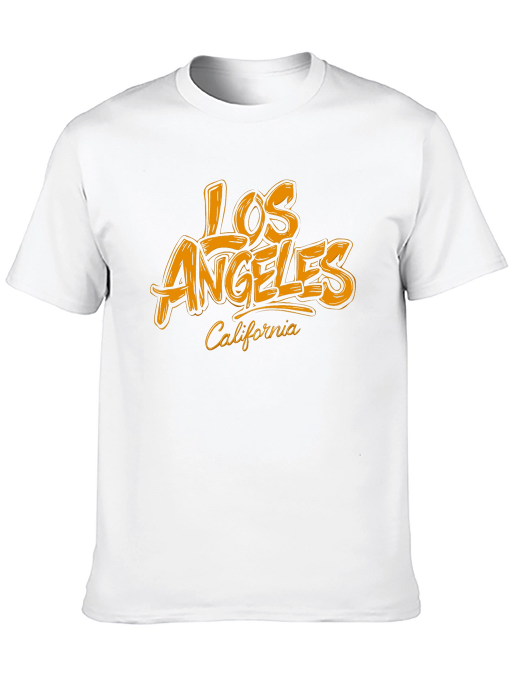 Los Angeles California Black Graphic Tee