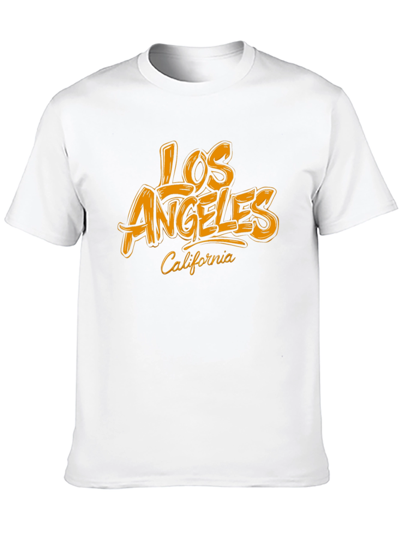 Los Angeles California Black Graphic Tee