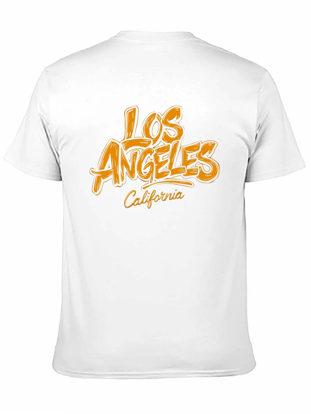 Los Angeles California Black Graphic Tee