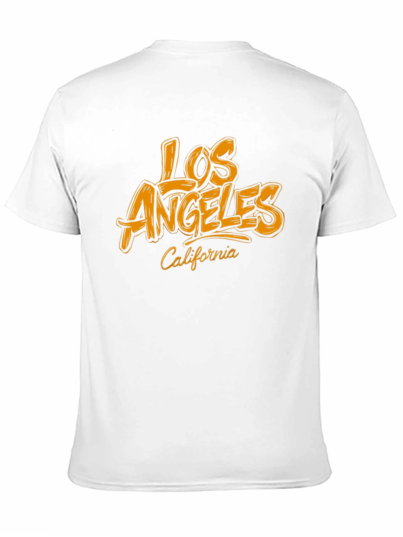 Los Angeles California Black Graphic Tee