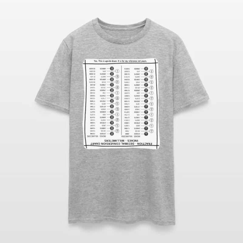 Upside down fraction decimal conversion chart
