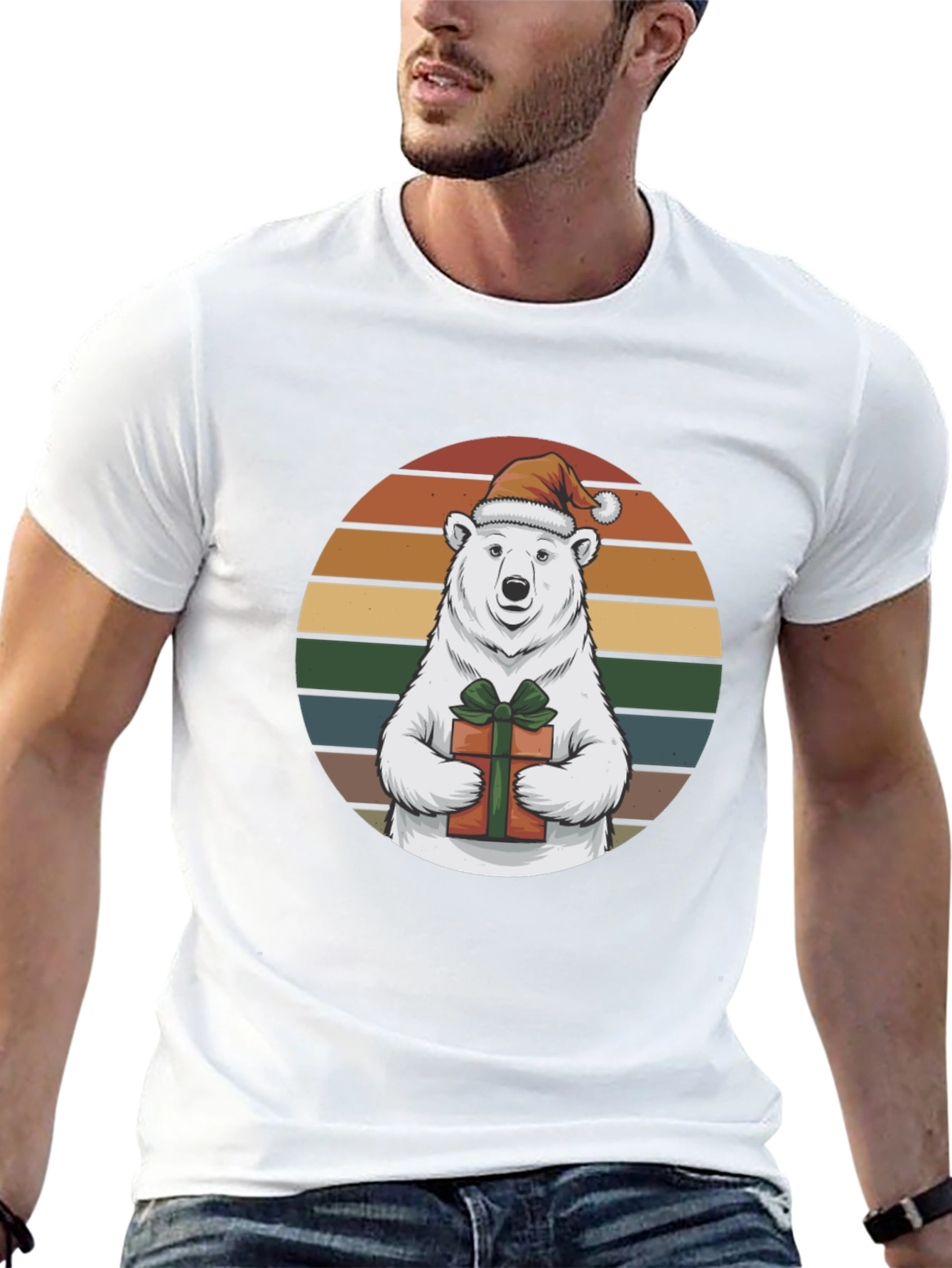 Festive Polar Bear Tee