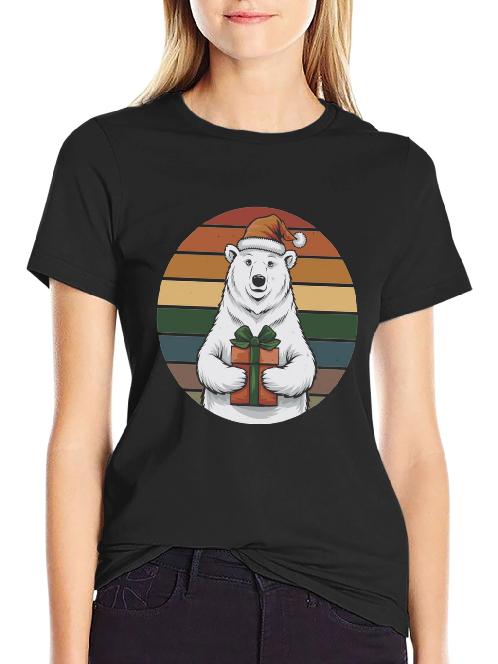 Festive Polar Bear Tee