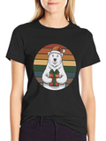 Festive Polar Bear Tee