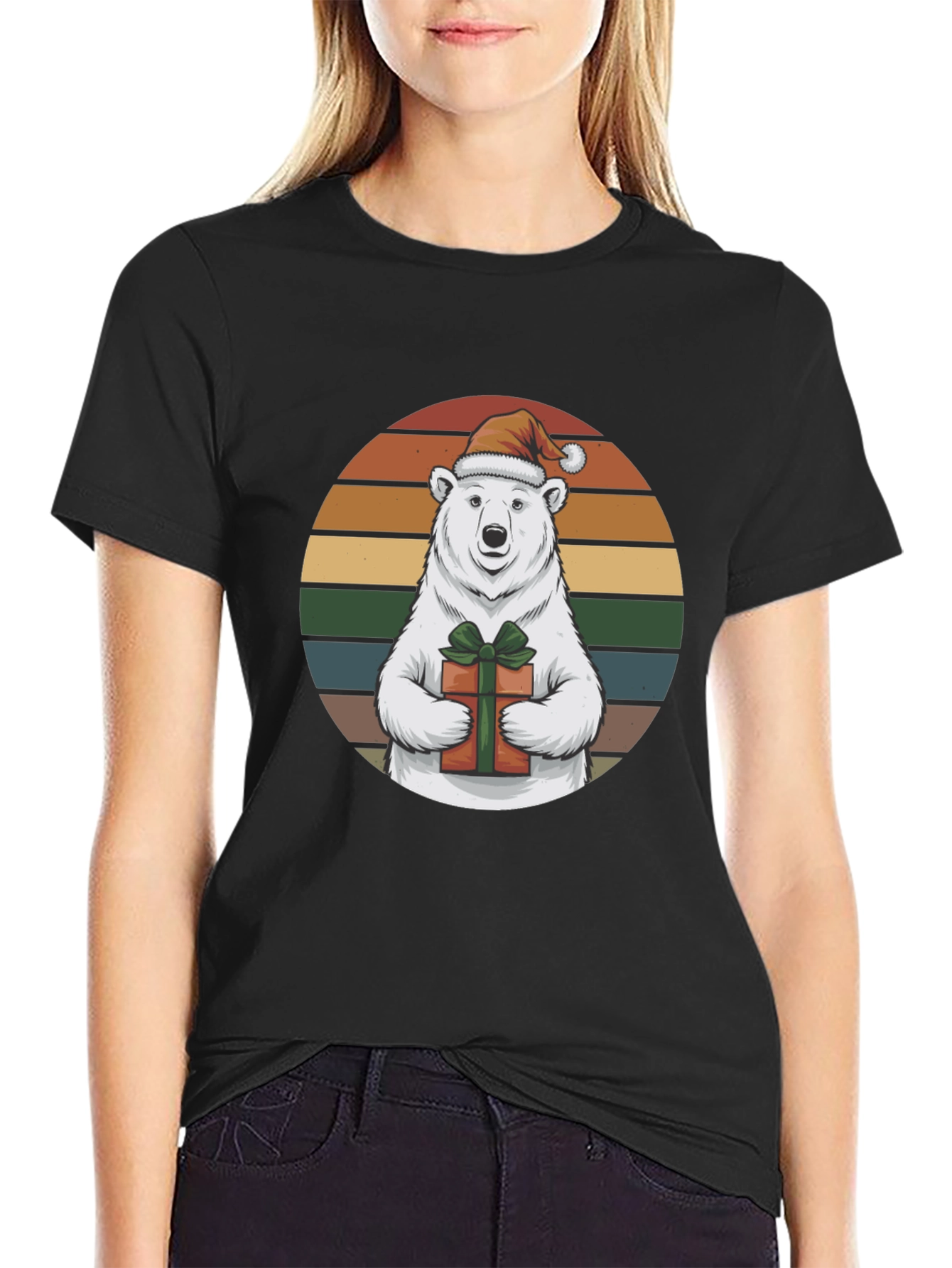 Festive Polar Bear Tee