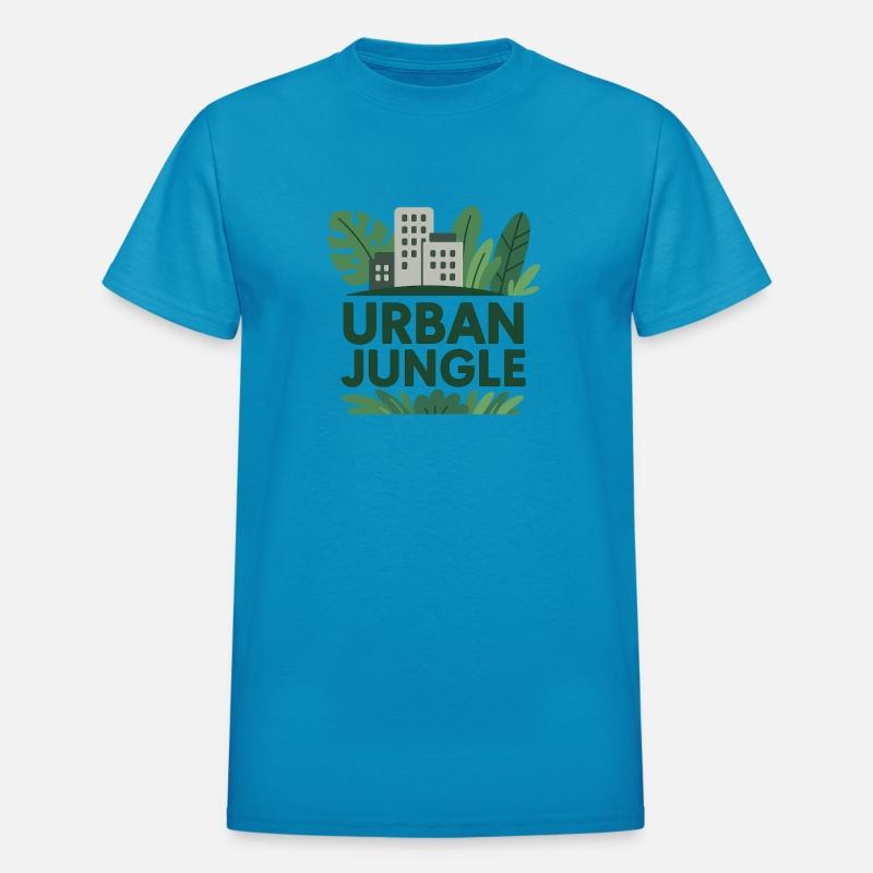 Urban Jungle Tropical Cityscape Design