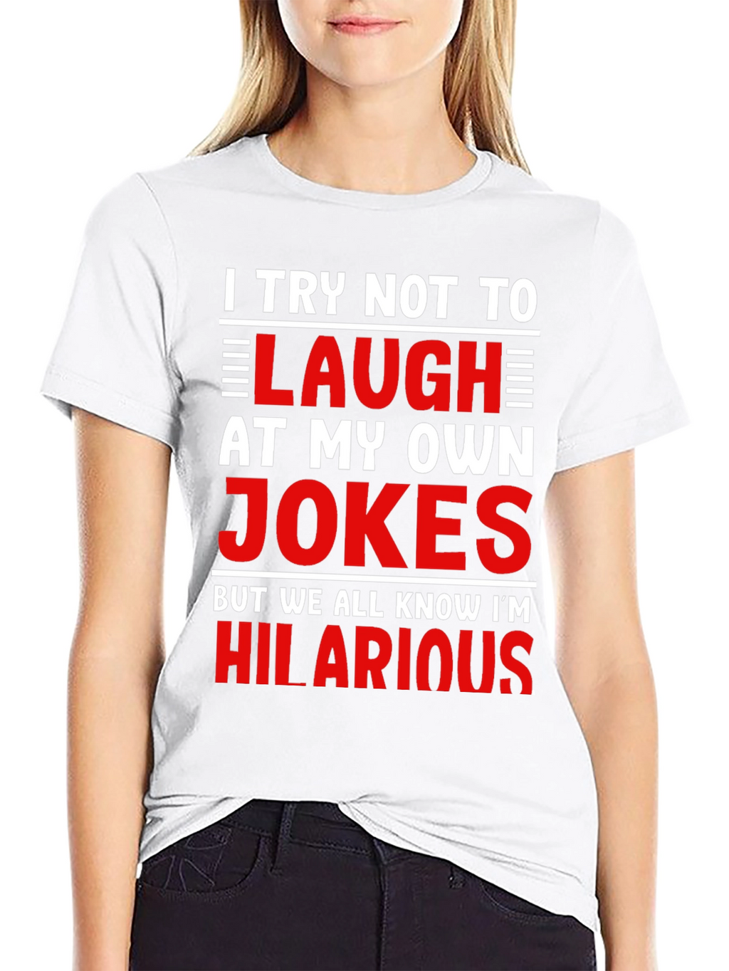 Hilarious Jokes T-Shirt - Mens Graphic Tee