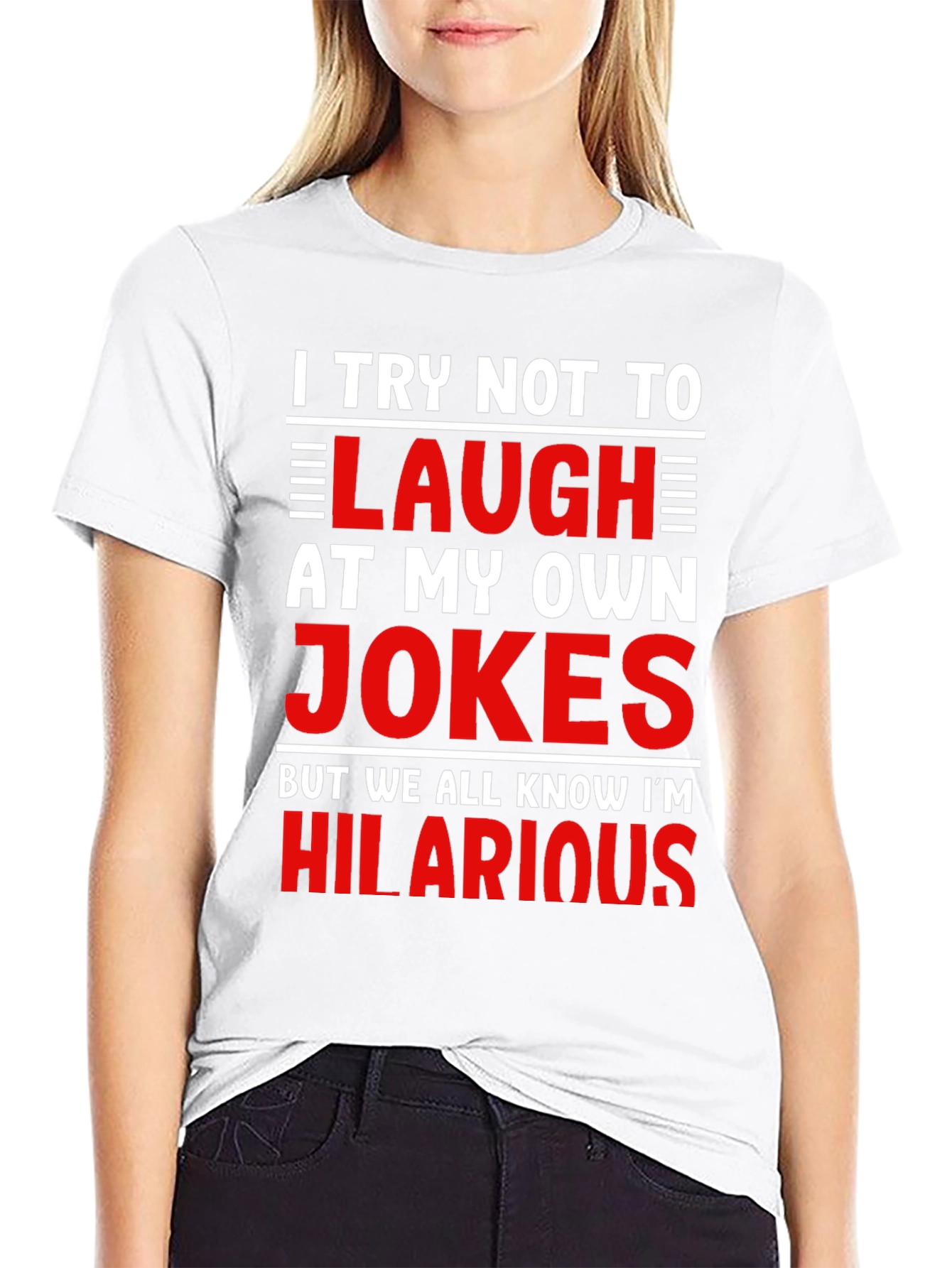 Hilarious Jokes T-Shirt - Mens Graphic Tee