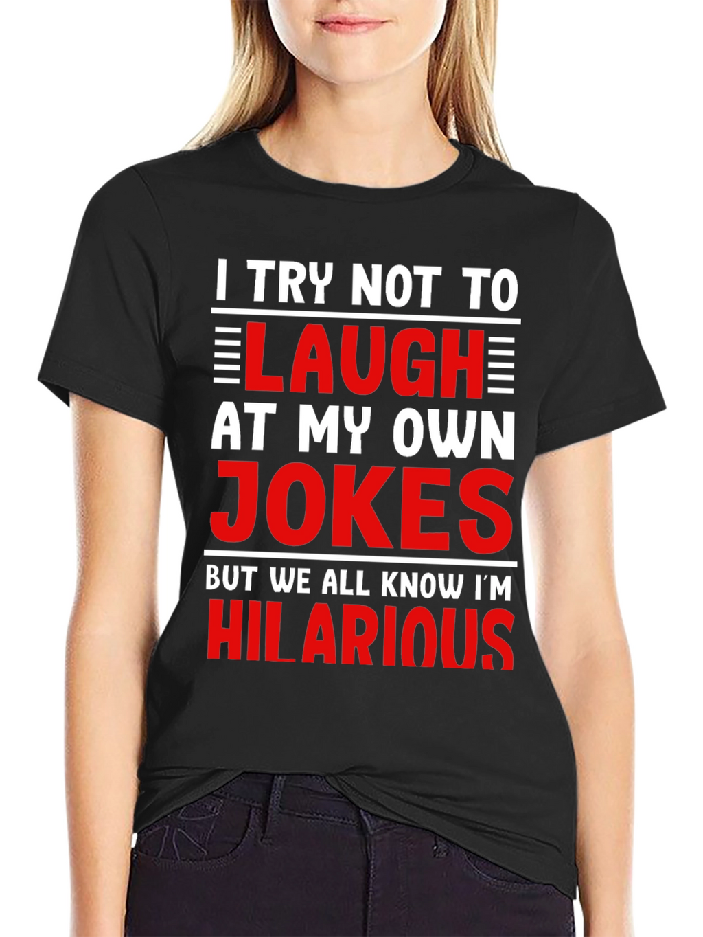 Hilarious Jokes T-Shirt - Mens Graphic Tee