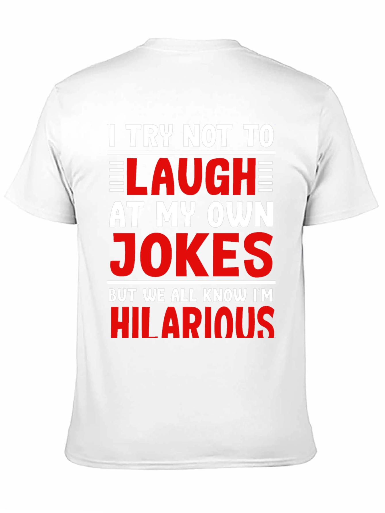 Hilarious Jokes T-Shirt - Mens Graphic Tee