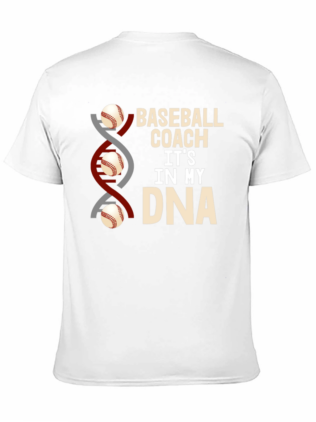 Baseball Coach DNA T-Shirt