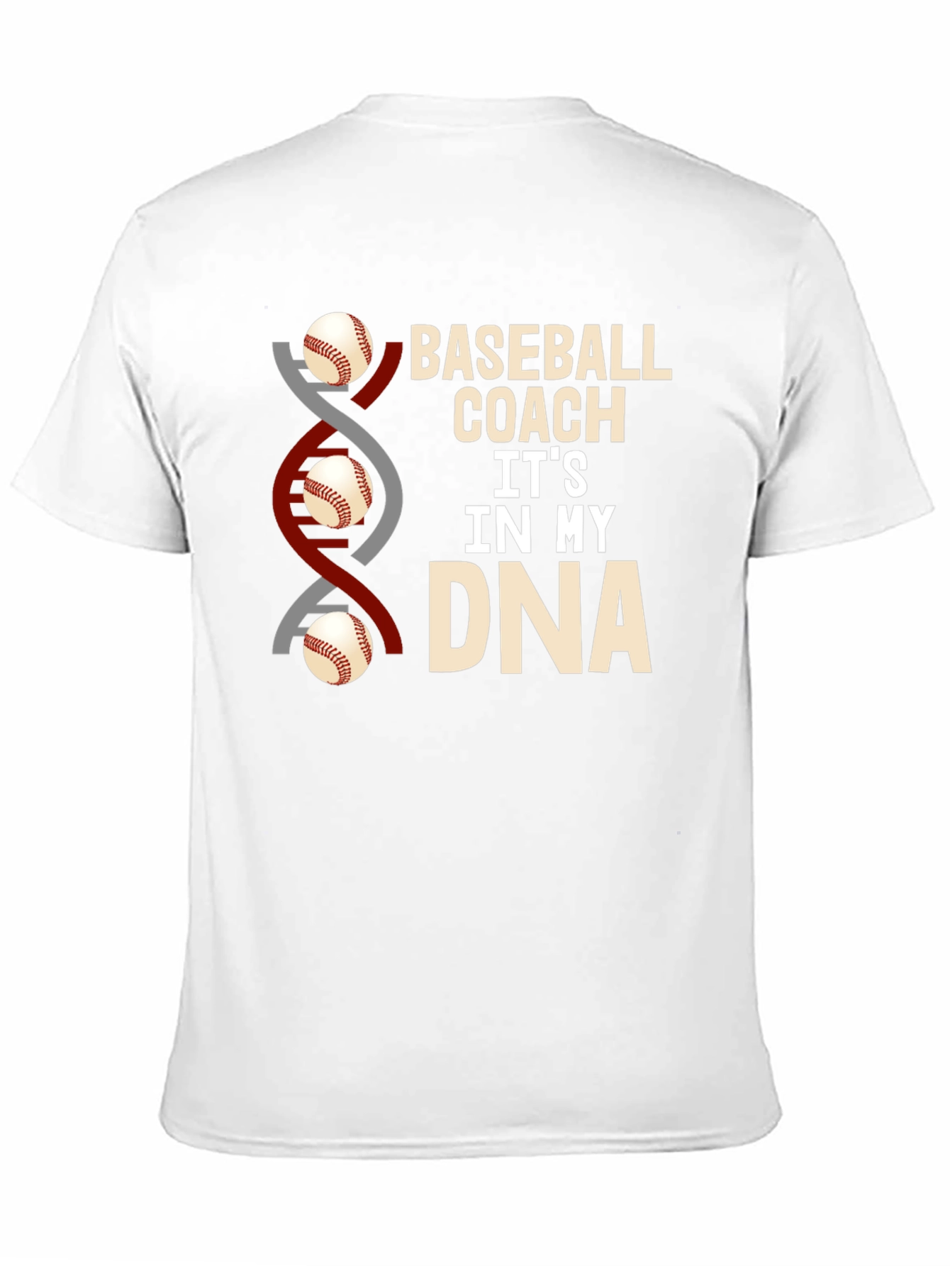 Baseball Coach DNA T-Shirt