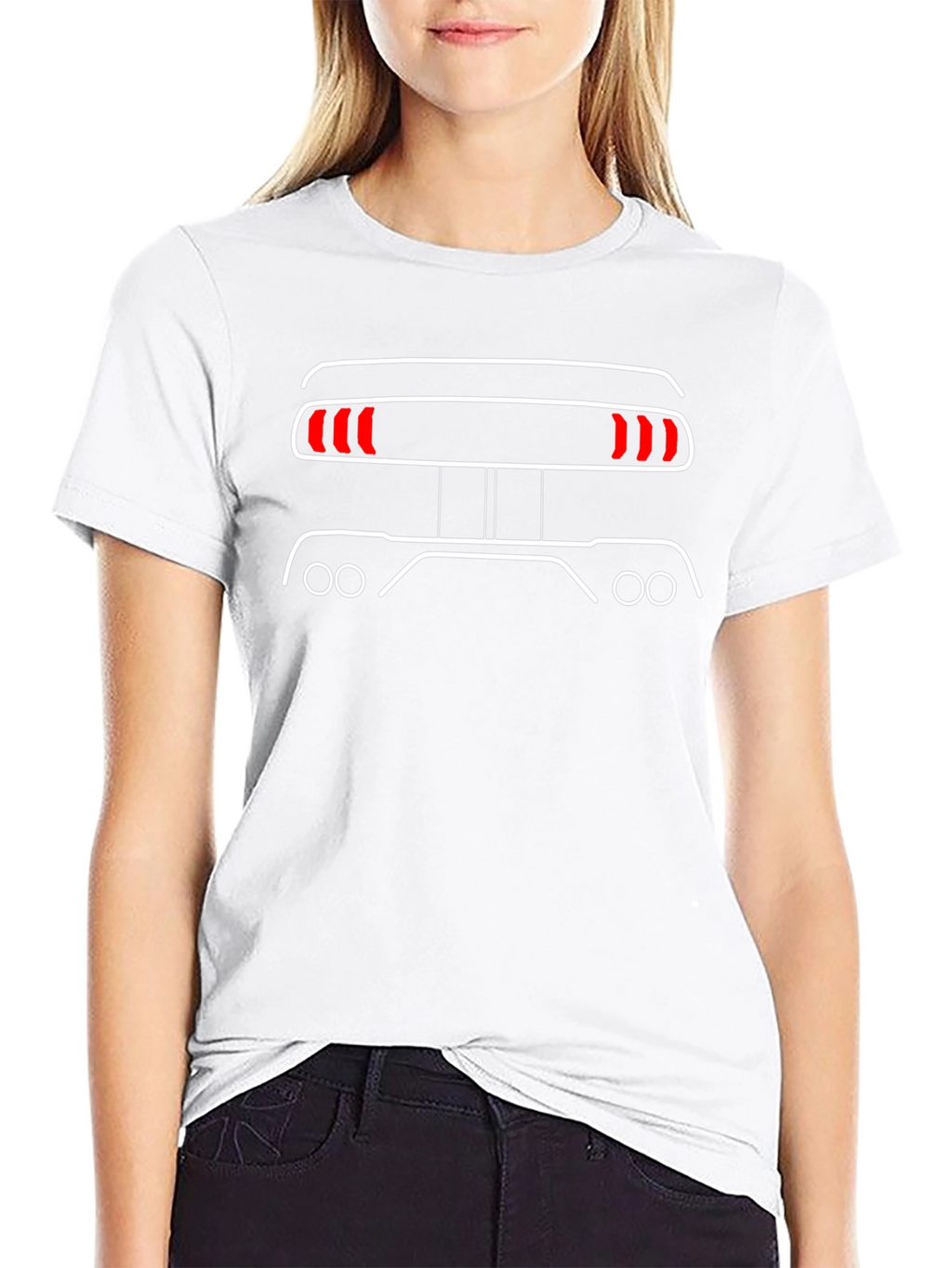 Muscle Car Tail Light T-Shirt - Automotive Fan Apparel