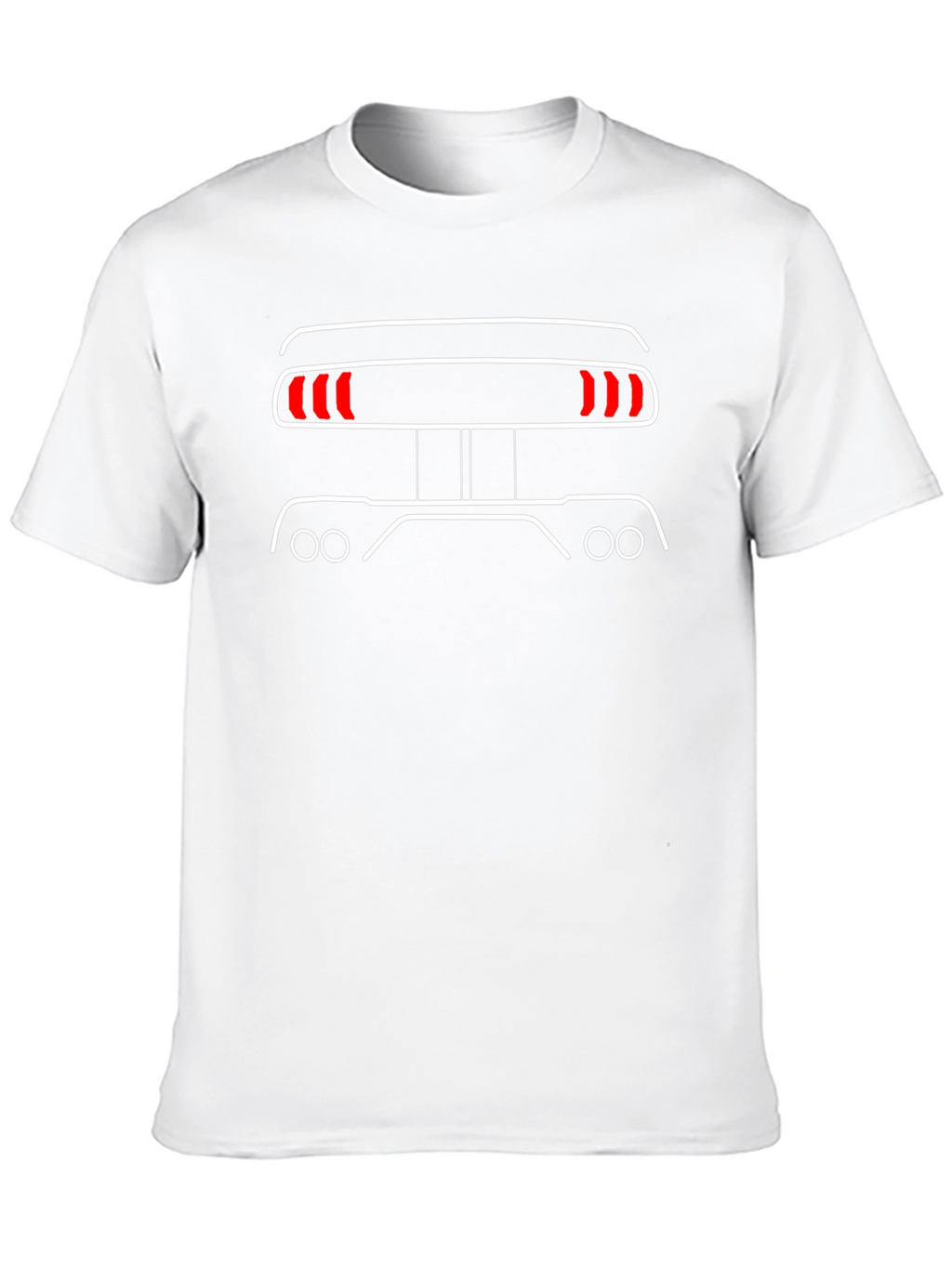Muscle Car Tail Light T-Shirt - Automotive Fan Apparel
