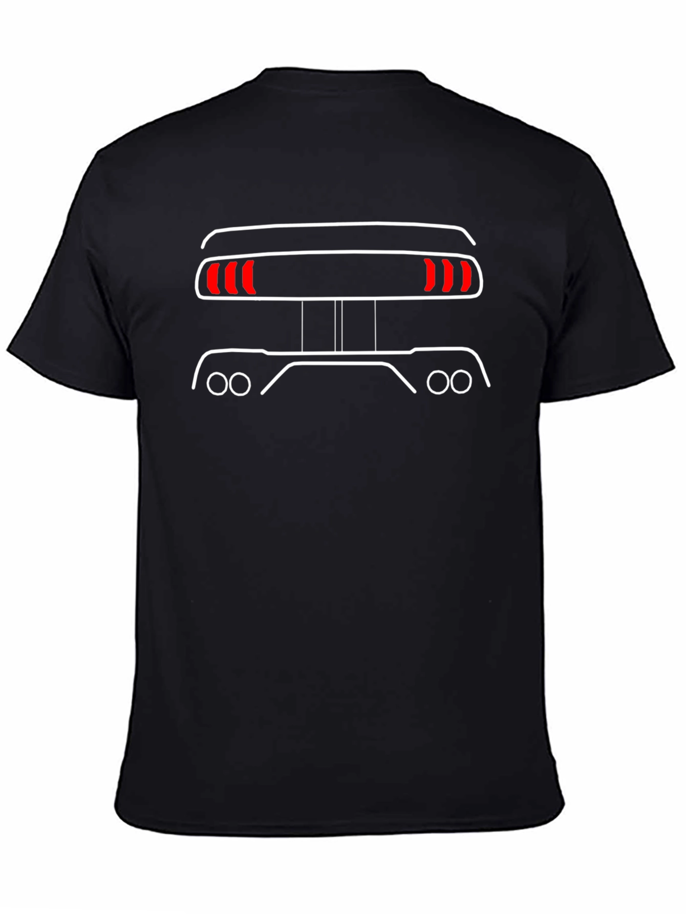 Muscle Car Tail Light T-Shirt - Automotive Fan Apparel