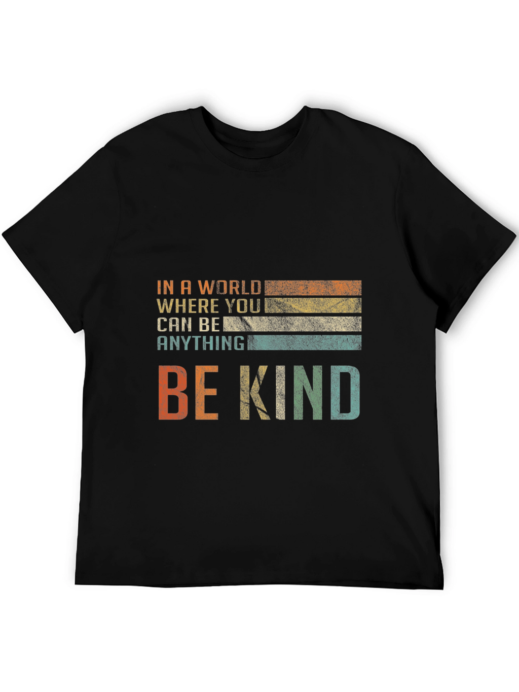 Be Kind Graphic Tee - Retro Style