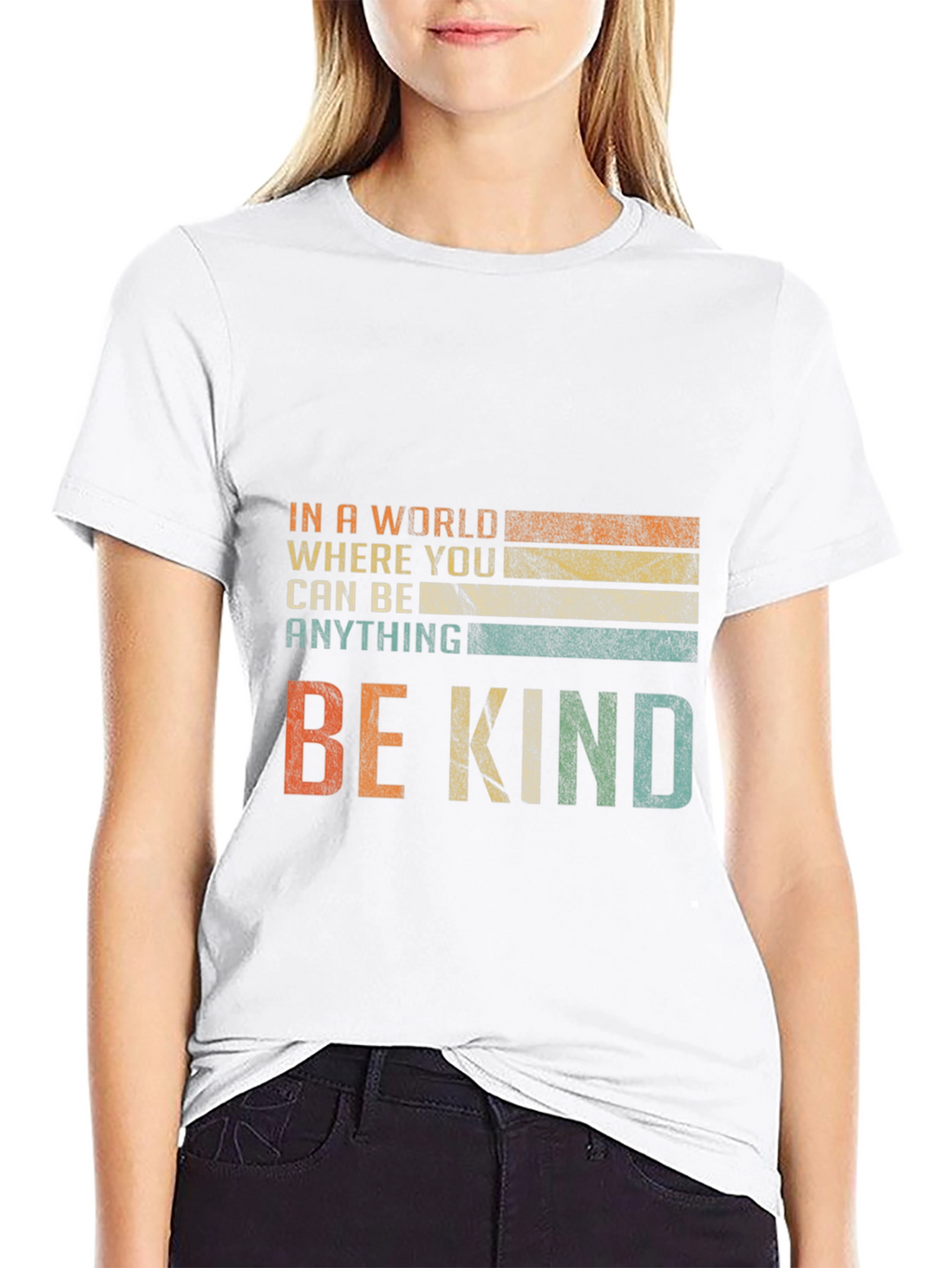 Be Kind Graphic Tee - Retro Style