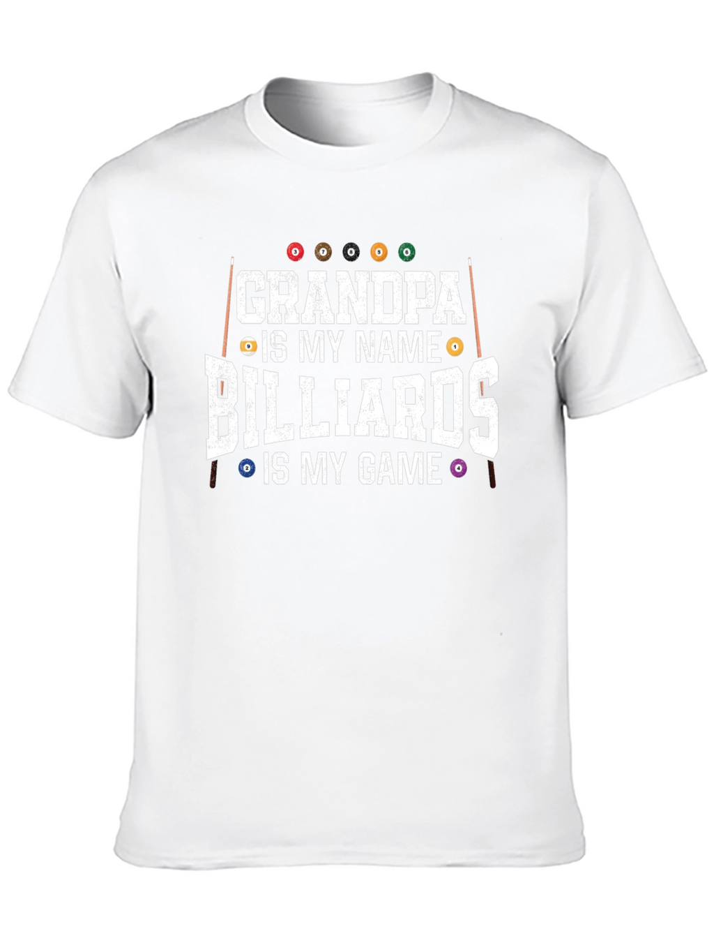 Grandpa Billiards T-Shirt - Game Day Apparel