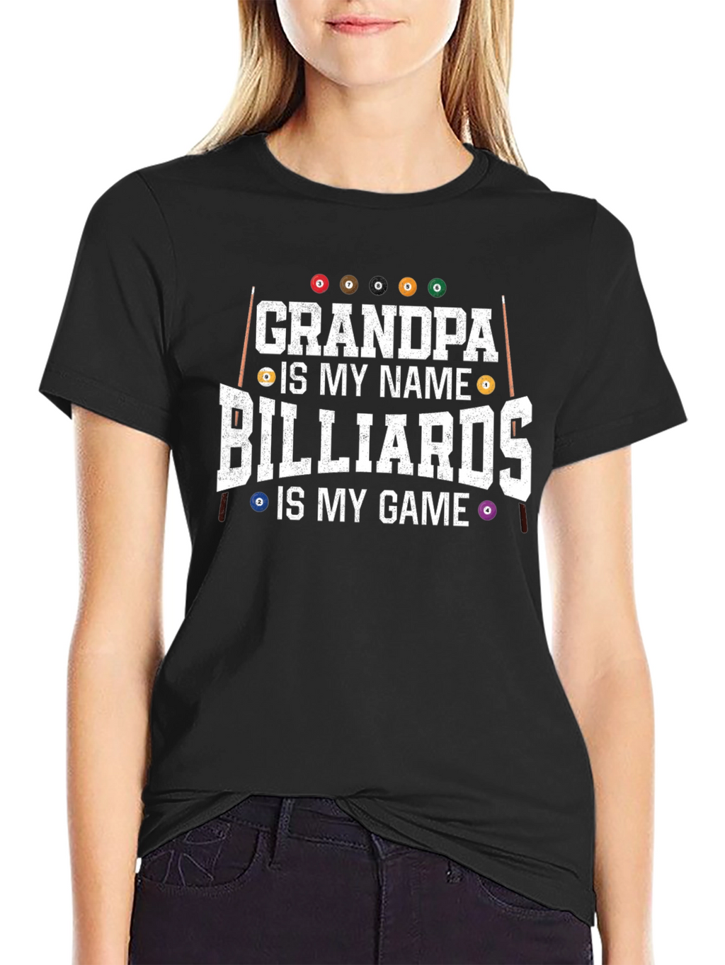Grandpa Billiards T-Shirt - Game Day Apparel