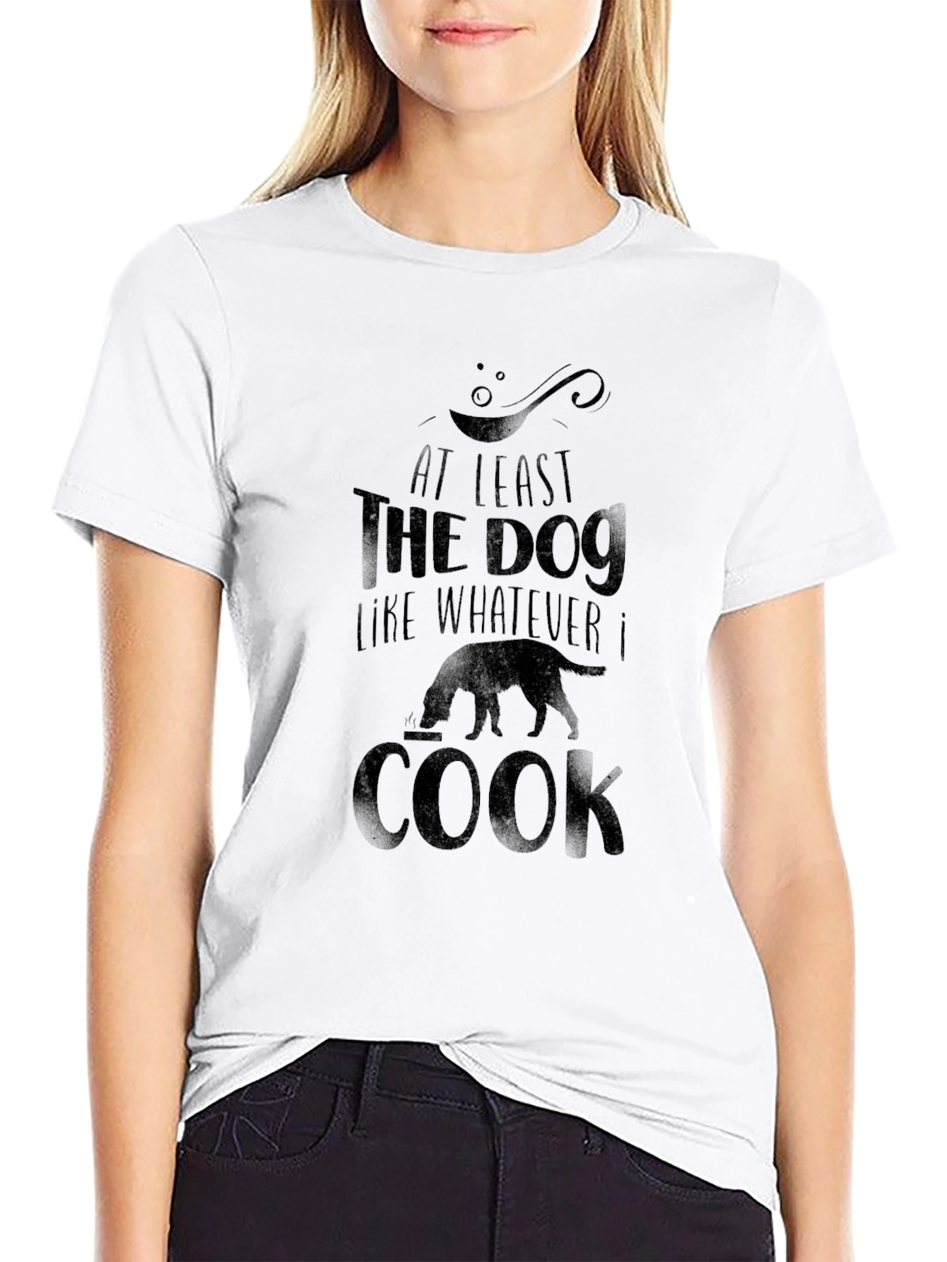 Dog Lovers Cook T-Shirt - Humorous Design