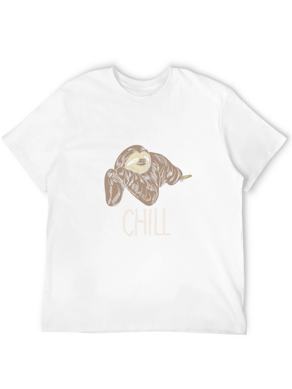 Chill Sloth Graphic Tee - Relaxed Fit