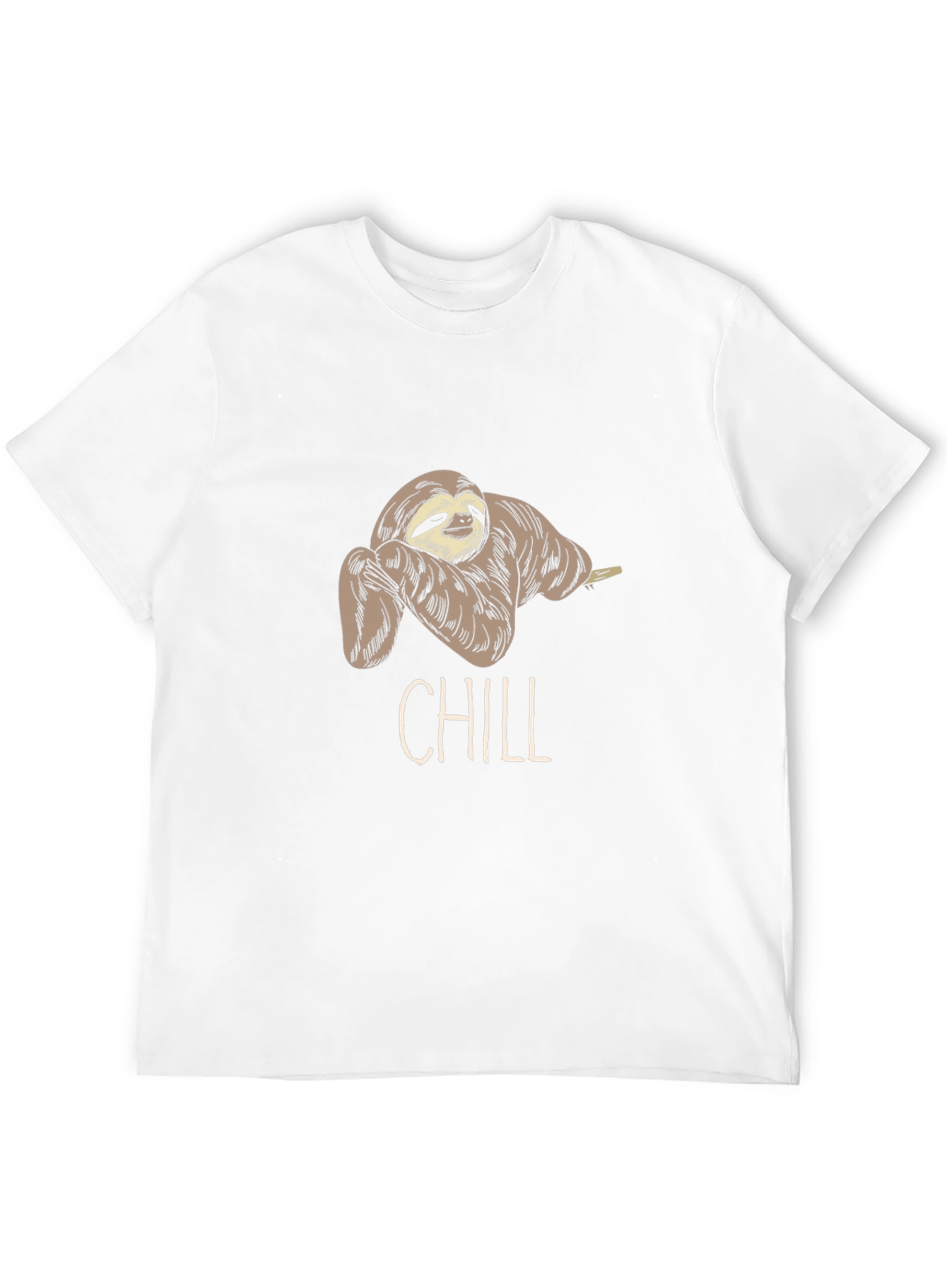 Chill Sloth Graphic Tee - Relaxed Fit