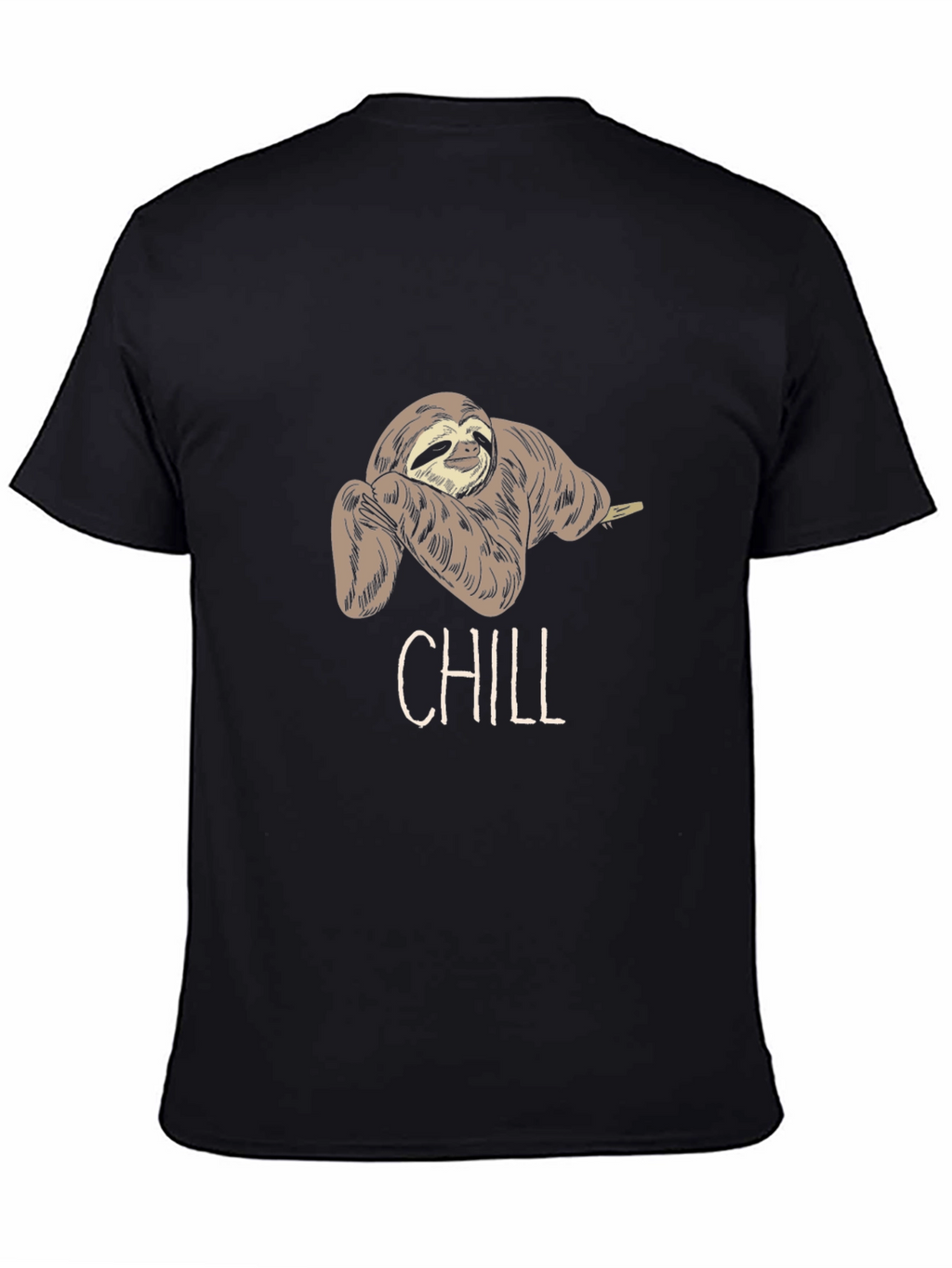 Chill Sloth Graphic Tee - Relaxed Fit