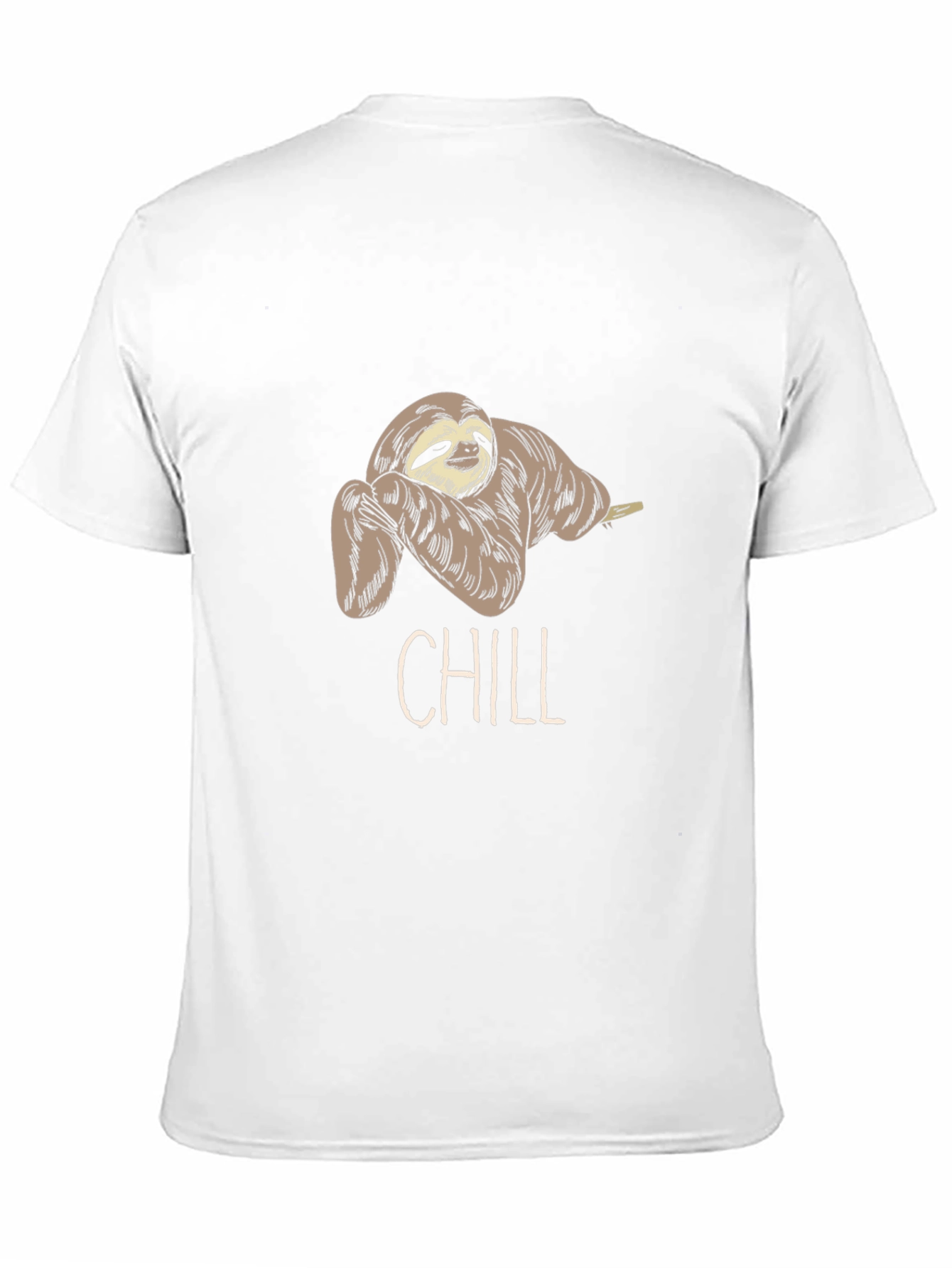Chill Sloth Graphic Tee - Relaxed Fit