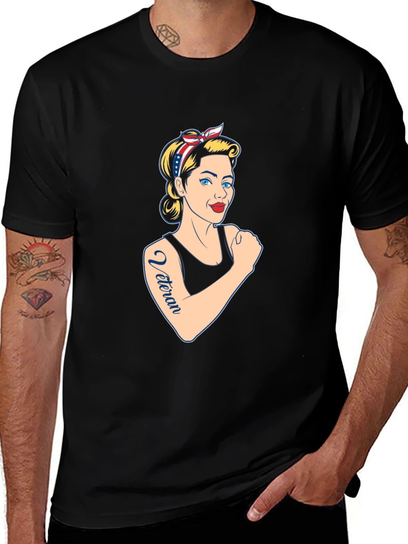 Veteran Rosie the Riveter T-Shirt