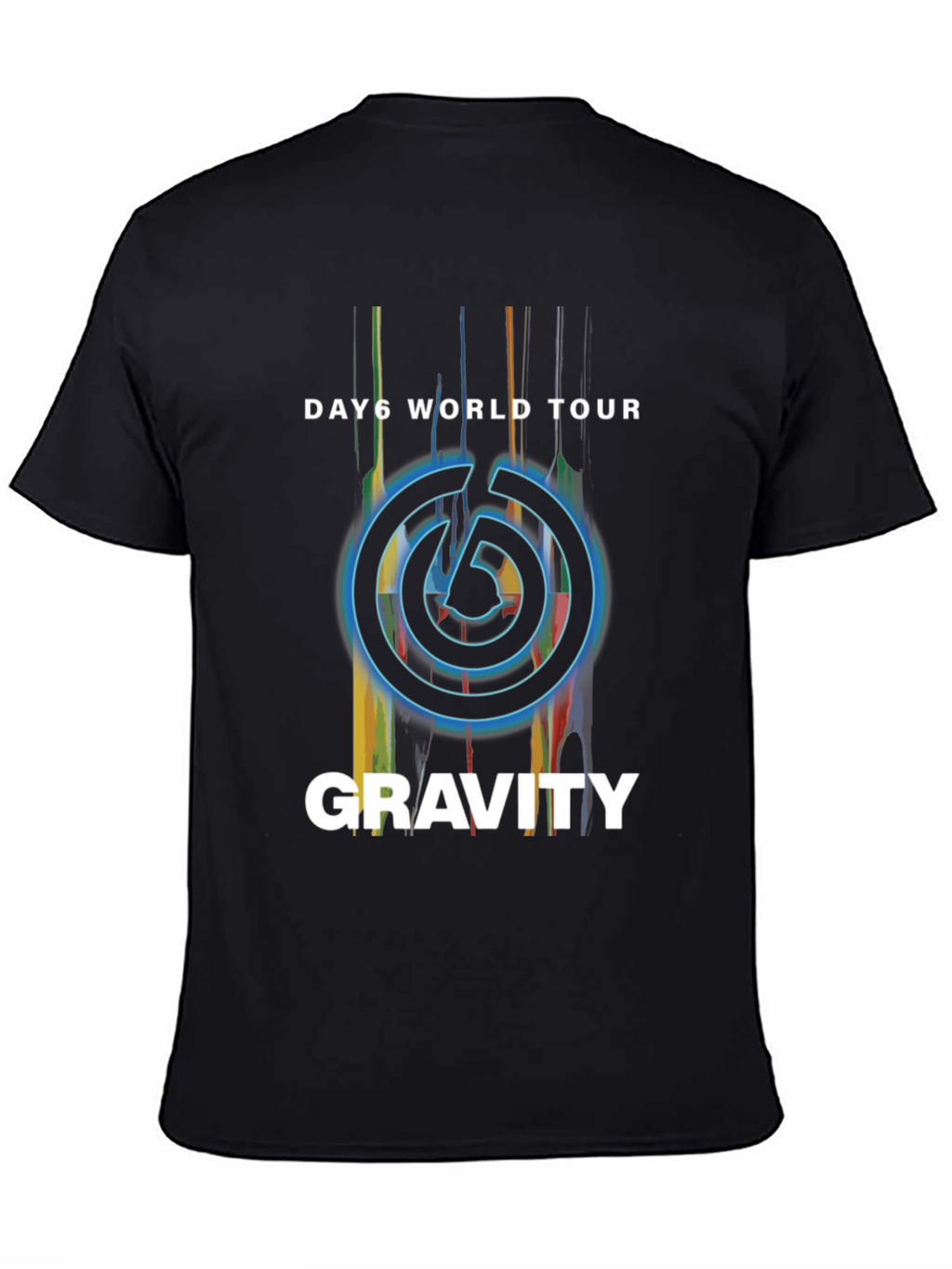 DAY6 World Tour Gravity Black T-Shirt