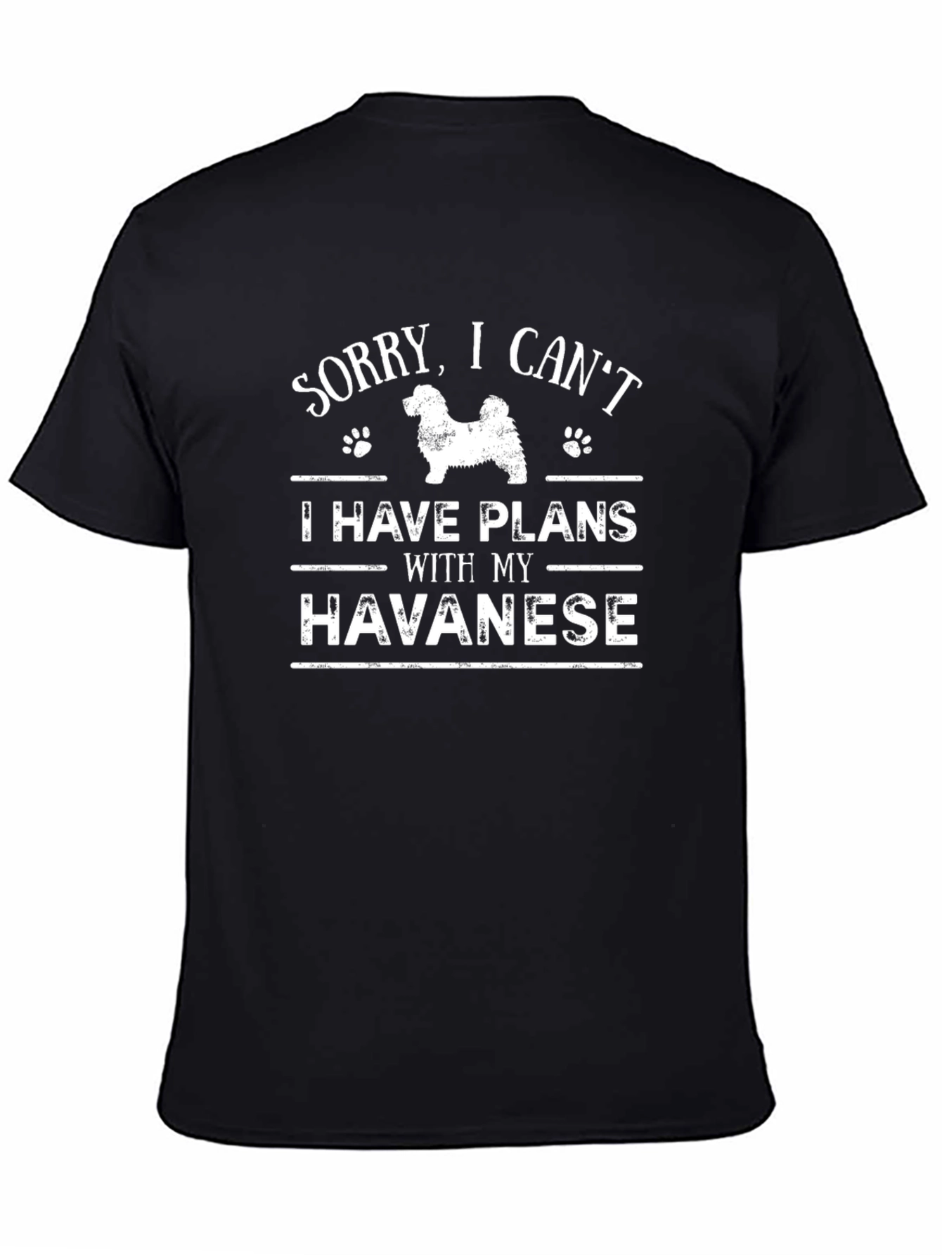 Havanese Dog Plans T-Shirt - Funny Dog Lover Tee