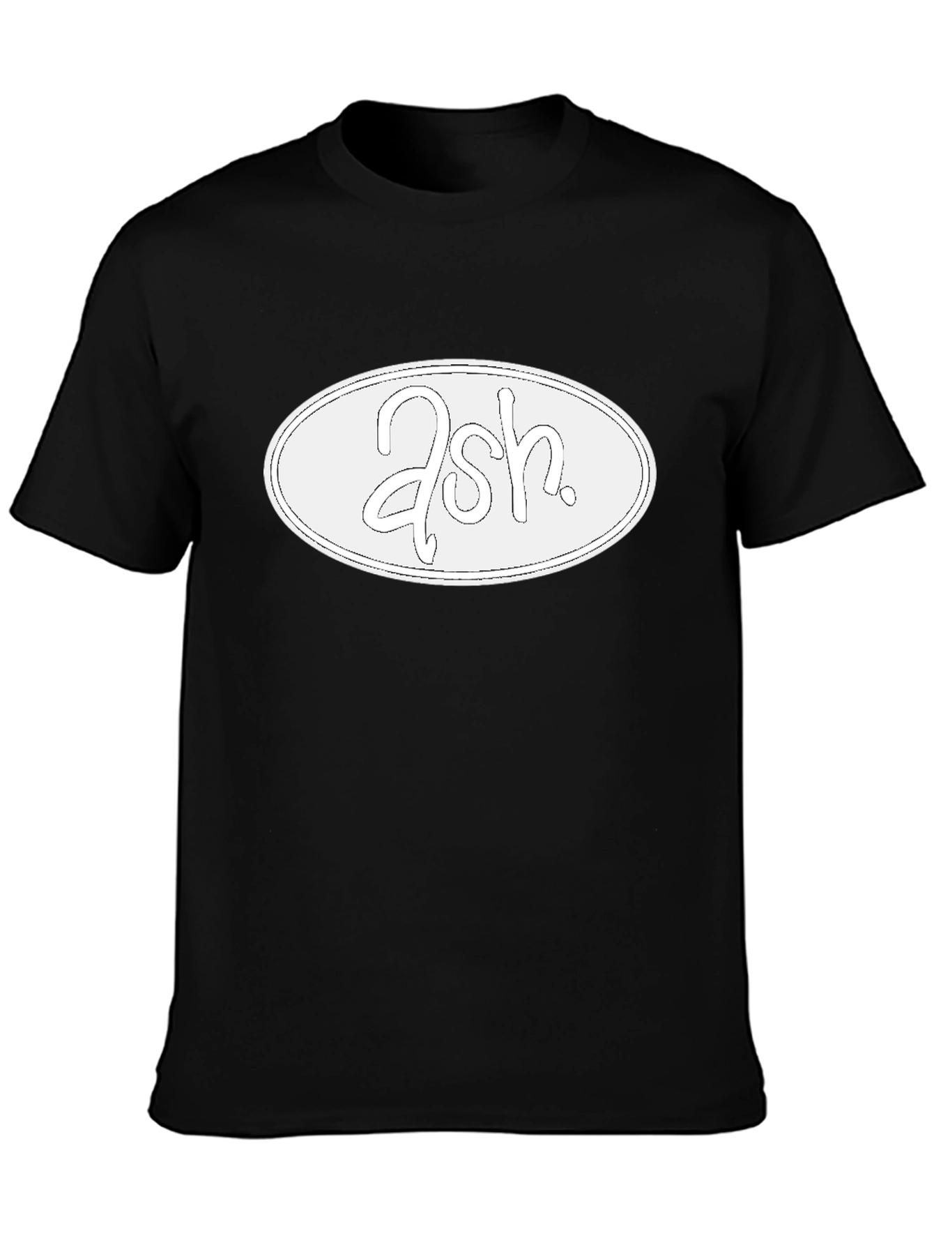 Ash Band Logo Black T-Shirt - Indie Rock Music Tee