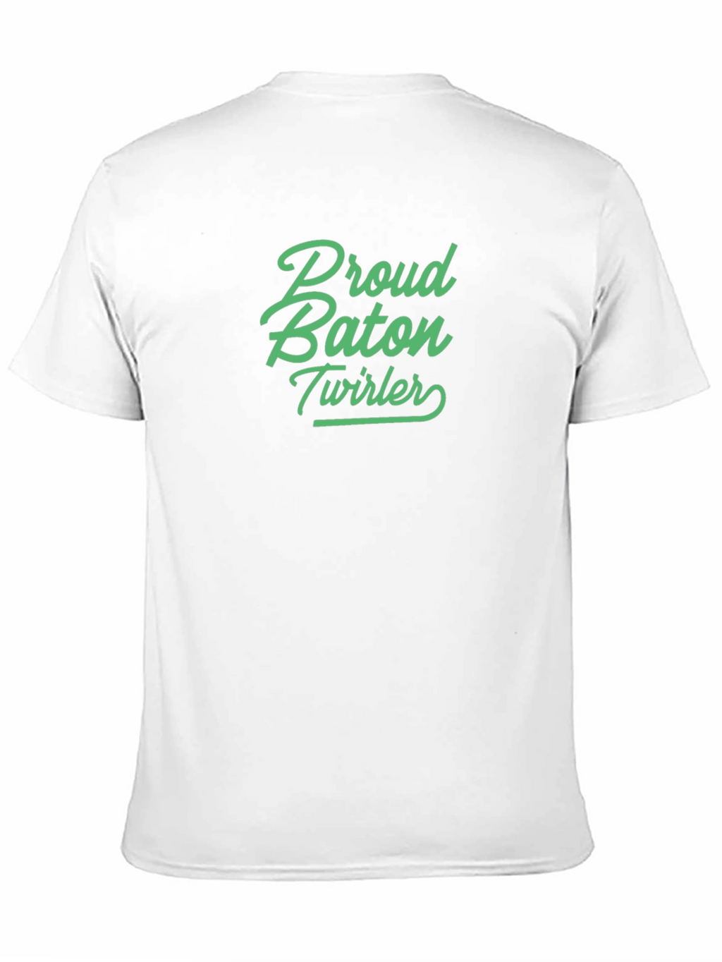 Proud Baton Twirler Black T-Shirt
