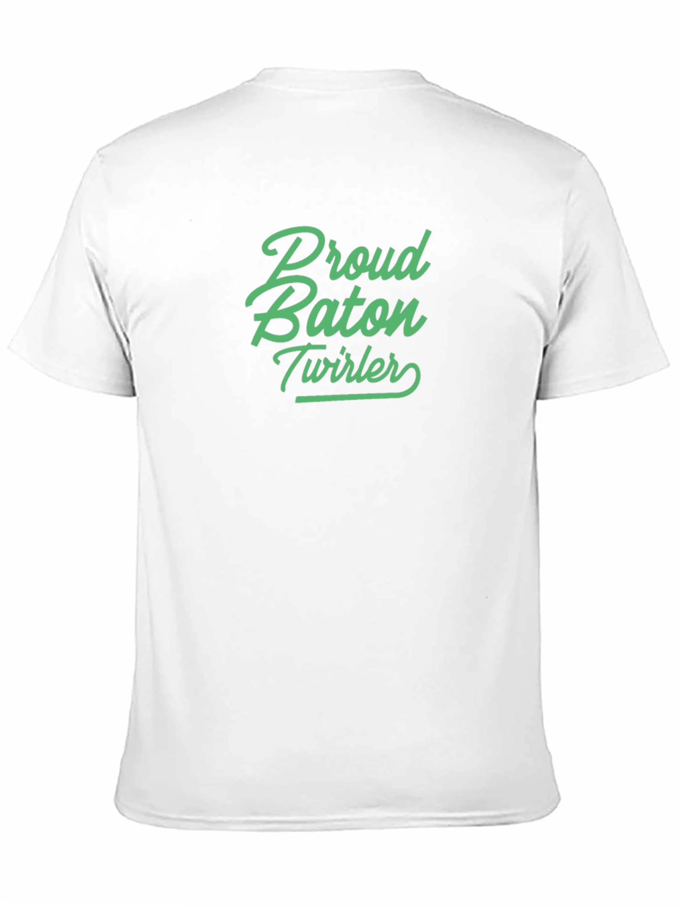 Proud Baton Twirler Black T-Shirt