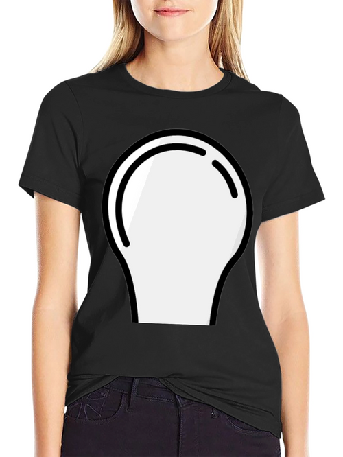 Abstract Graphic Tee - Modern Black Cotton Shirt
