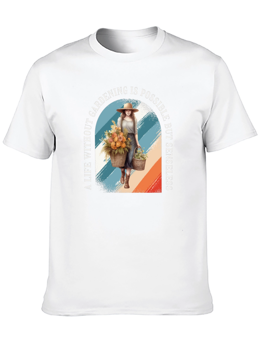 Gardening Life T-Shirt - A Life Without Gardening