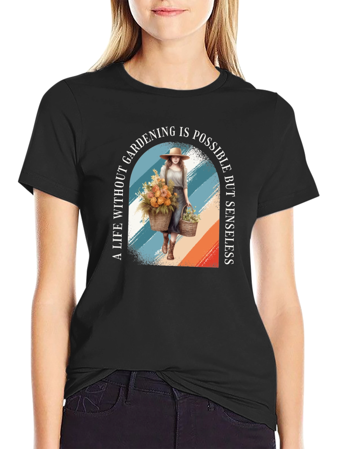 Gardening Life T-Shirt - A Life Without Gardening