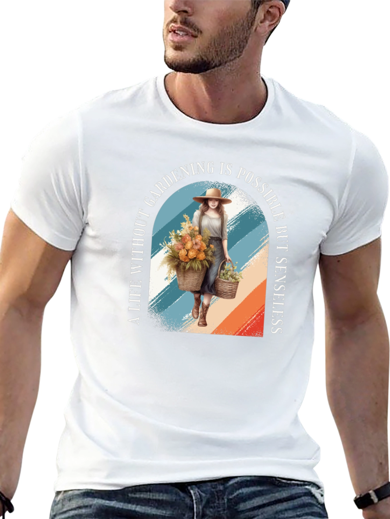 Gardening Life T-Shirt - A Life Without Gardening