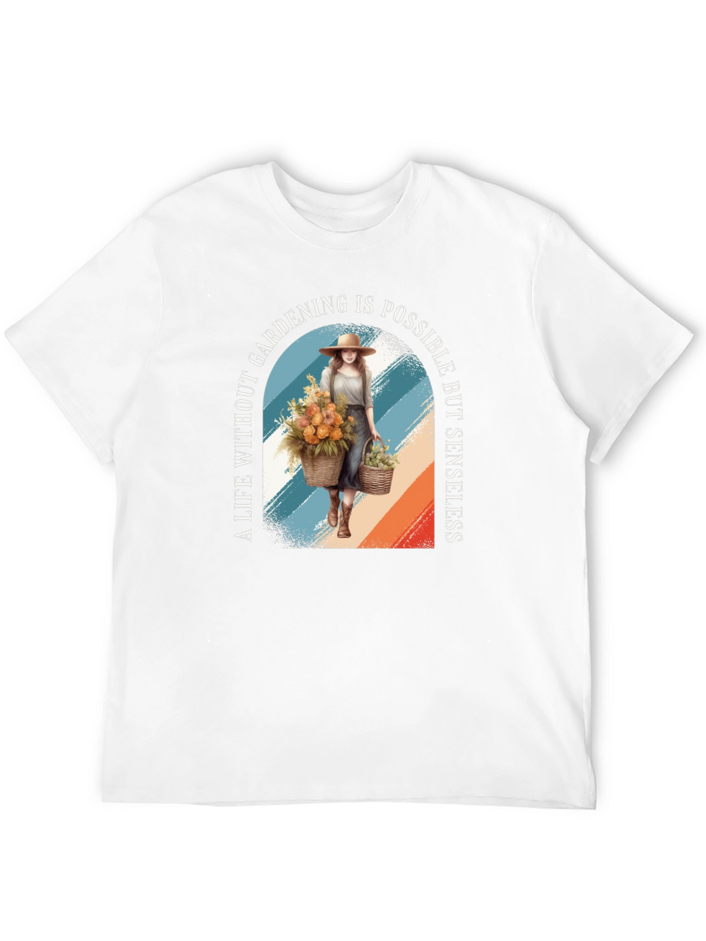 Gardening Life T-Shirt - A Life Without Gardening