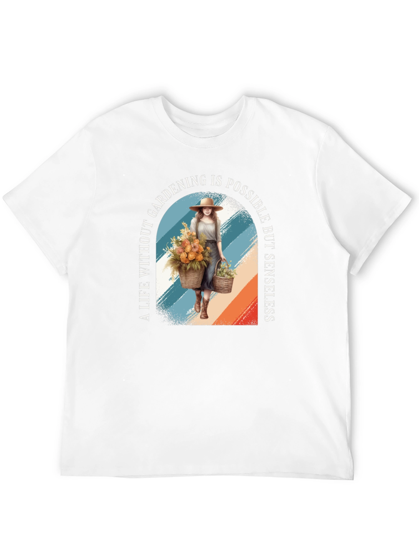 Gardening Life T-Shirt - A Life Without Gardening